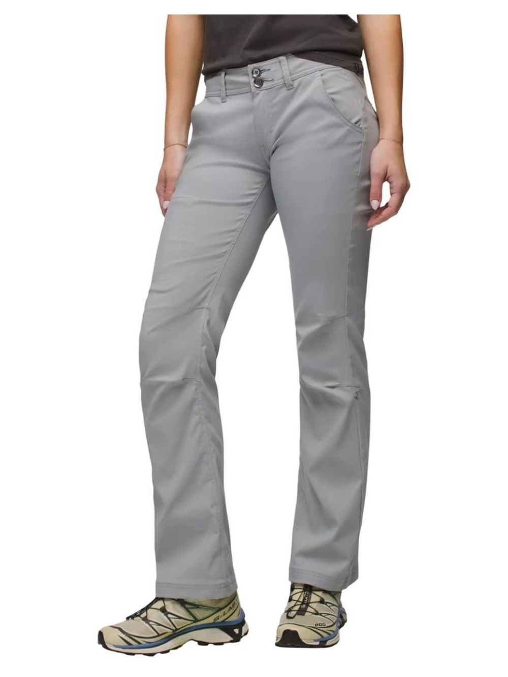 Prana Women's Gray Hiking Pants Size 2
